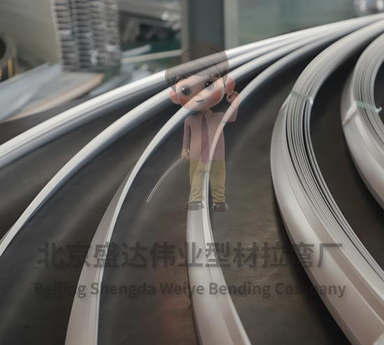 保定拉弯厂拉弯工艺中的变形固体分析